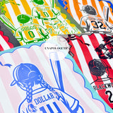 Striped Front and Back Custom Baseball - WS