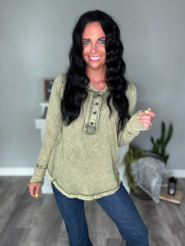Green Henley