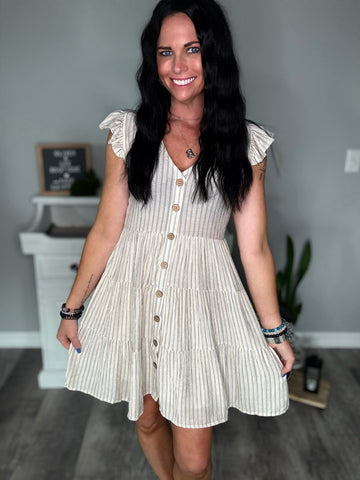Sweet Little Kahki Dress