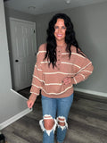 Mauve & Ivory Sweater