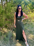 Built in Bra Maxi Dress