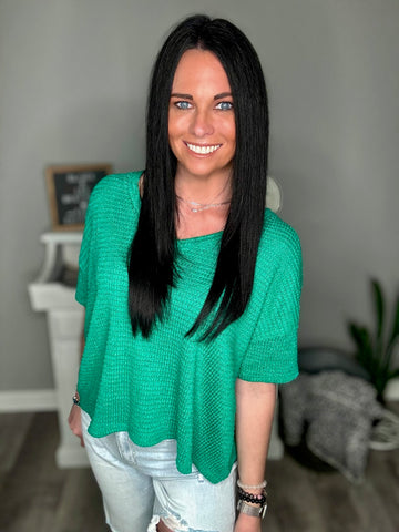S/M Green Top