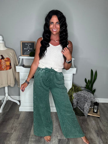 Hunter Green Sweatpants