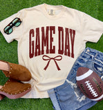Game Day Customizable Bow Spirit Tee