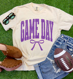 Game Day Customizable Bow Spirit Tee