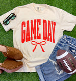 Game Day Customizable Bow Spirit Tee