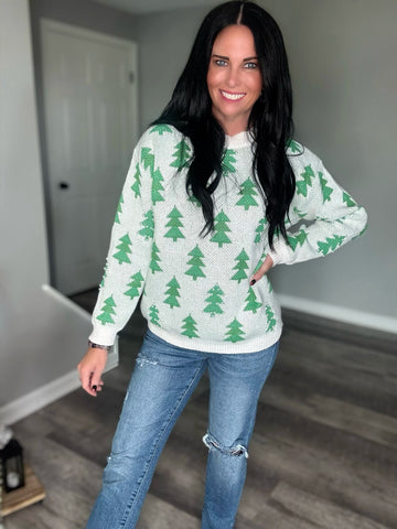 Pearl Embellishment Sweater