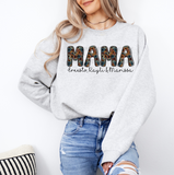 Dark Floral Cheetah Mama/Nana/Gigi/Etc Custom - WS