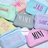 Custom Embroidered Cosmetic Bag - WS