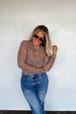 BLAKELEY Cheetah & Camo Mesh Tops