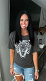 Ribbed Tiger Top