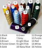 Custom Glitter Embroidered Applique - WS