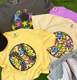 Stars Volleyball Crop or Tee