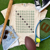 Custom Outlined Mascot or Team Name Tee