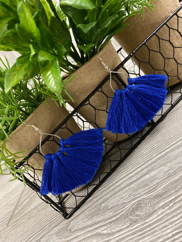 Royal Blue Earrings